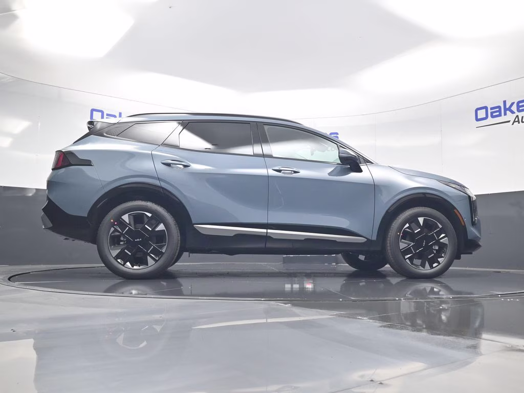 2026 Heritage Blue Kia Sportage Hybrid SX-Prestige AWD SUV