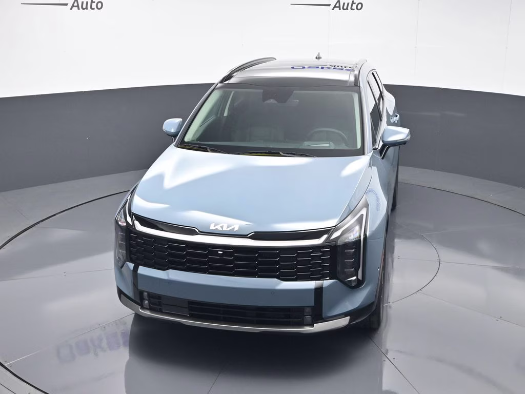 2026 Heritage Blue Kia Sportage Hybrid SX-Prestige AWD SUV