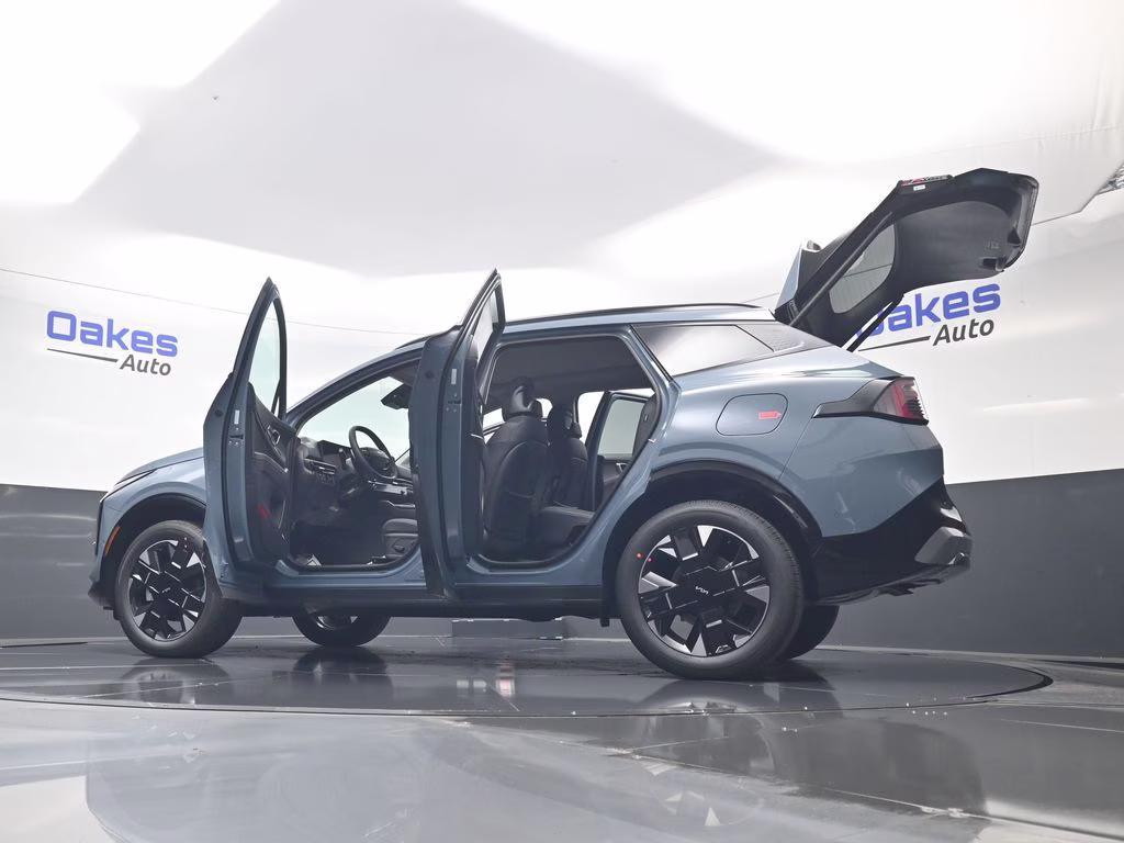2026 Heritage Blue Kia Sportage Hybrid SX-Prestige AWD SUV