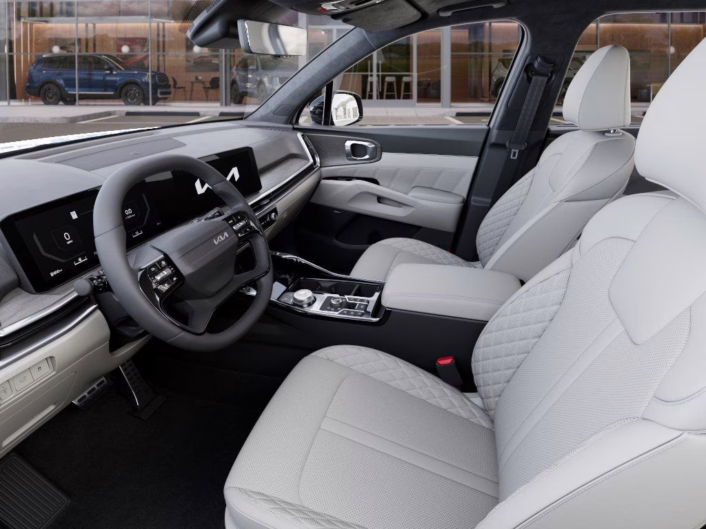 2026 Snow White Pearl Kia Sorento Hybrid X-Line SX Prestige AWD SUV
