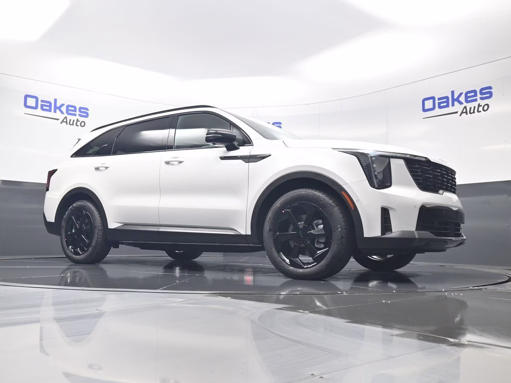 2026 Snow White Pearl Kia Sorento Hybrid X-Line SX Prestige AWD SUV