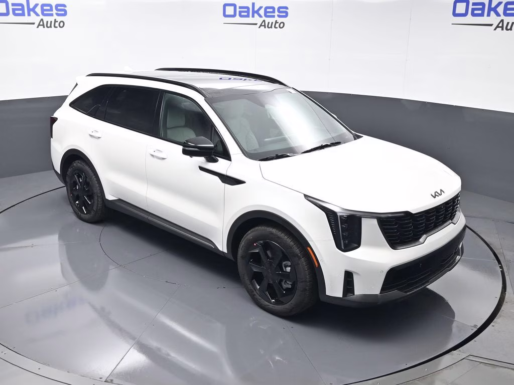 2026 Snow White Pearl Kia Sorento Hybrid X-Line SX Prestige AWD SUV