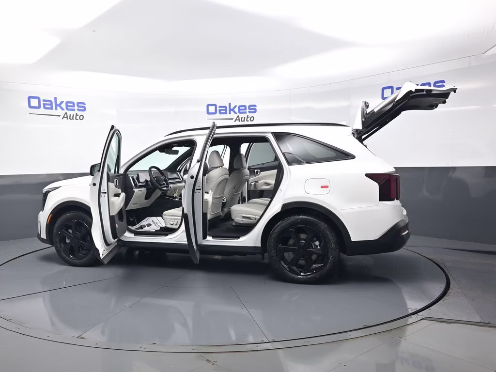 2026 Snow White Pearl Kia Sorento Hybrid X-Line SX Prestige AWD SUV
