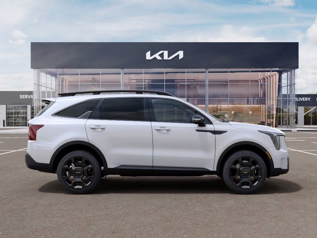 2026 Snow White Pearl Kia Sorento Hybrid X-Line SX Prestige AWD SUV