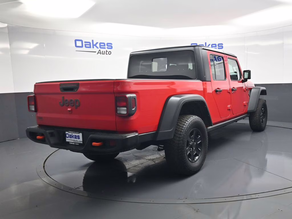 2021 Firecracker Red Clearcoat Jeep Gladiator Mojave 4x4 Customer Preferred Package 24D 4X4 Truck