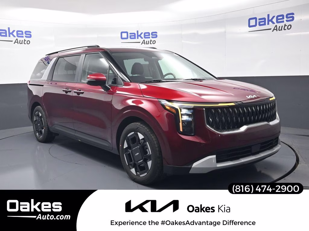 2026 Flare Red Kia Carnival EX FWD Van