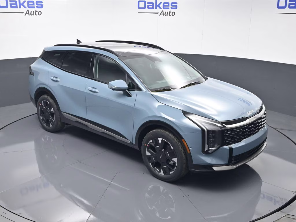 2026 Heritage Blue Kia Sportage Hybrid SX-Prestige AWD SUV