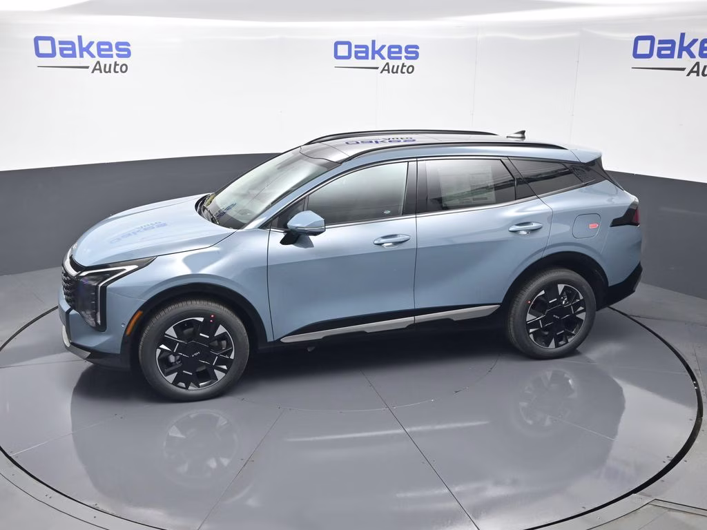 2026 Heritage Blue Kia Sportage Hybrid SX-Prestige AWD SUV