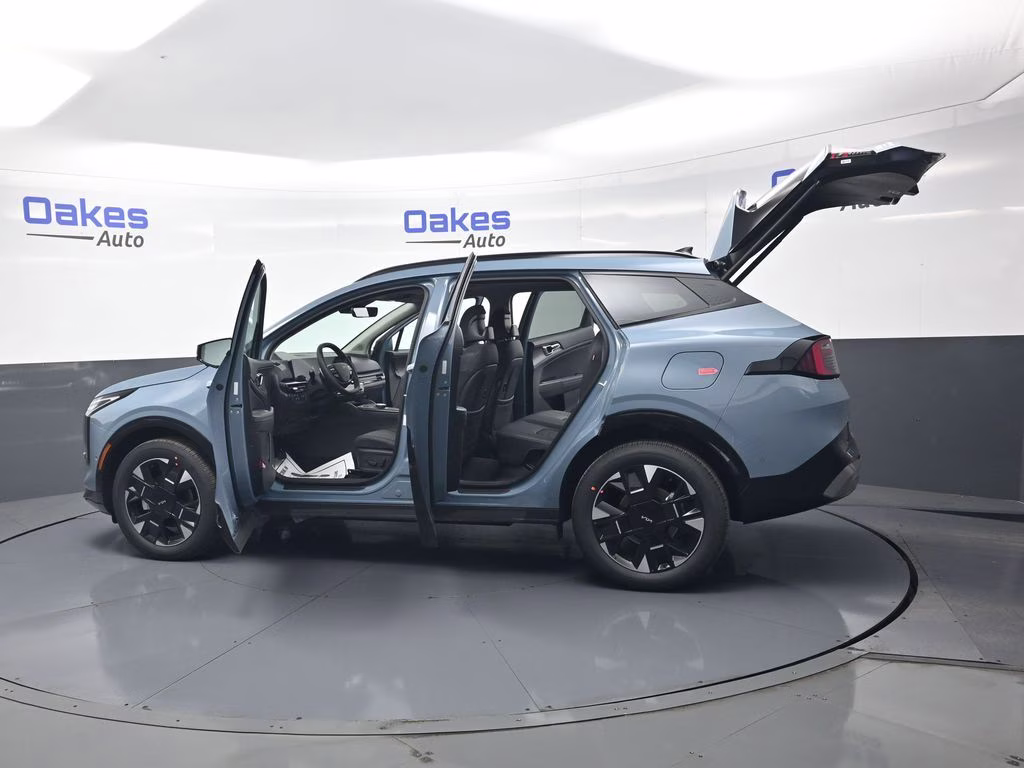 2026 Heritage Blue Kia Sportage Hybrid SX-Prestige AWD SUV