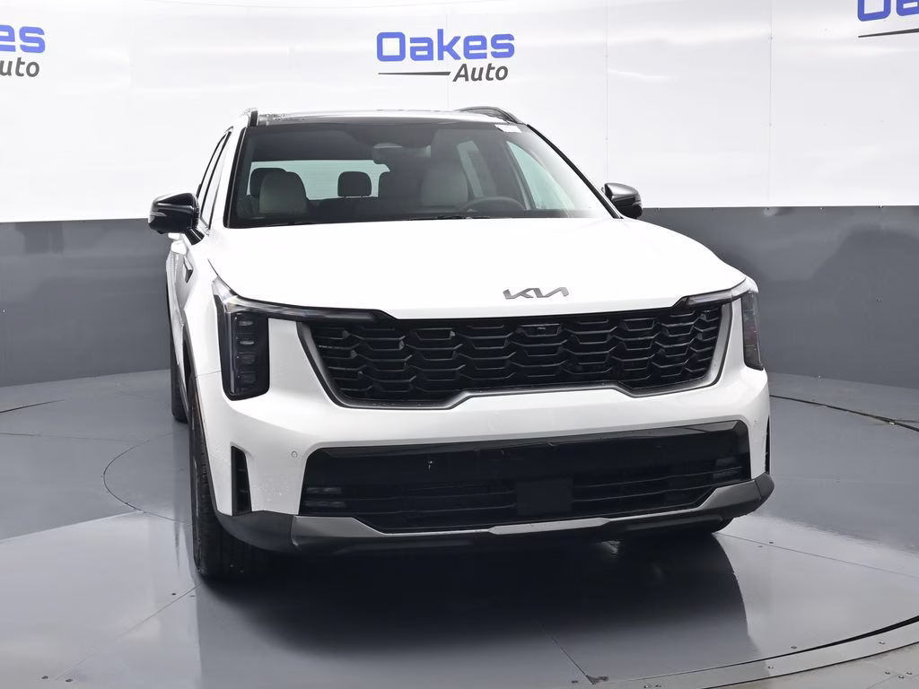 2026 Snow White Pearl Kia Sorento Hybrid X-Line SX Prestige AWD SUV
