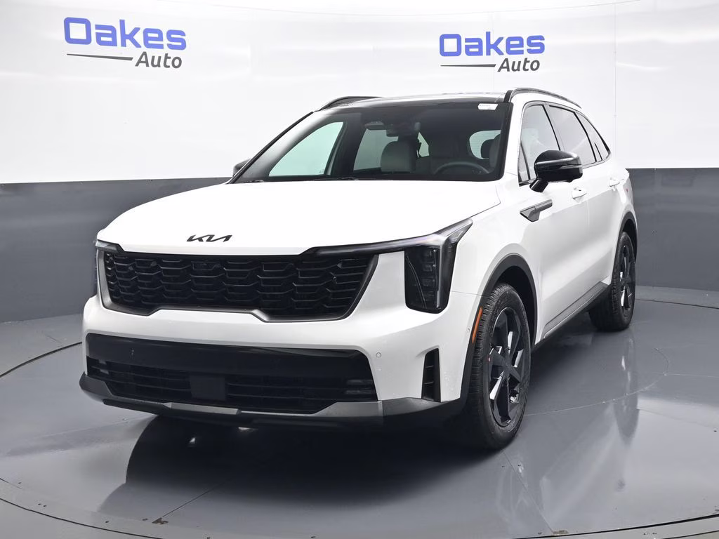 2026 Snow White Pearl Kia Sorento Hybrid X-Line SX Prestige AWD SUV