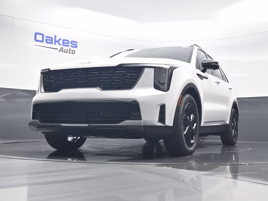 2026 Snow White Pearl Kia Sorento Hybrid X-Line SX Prestige AWD SUV