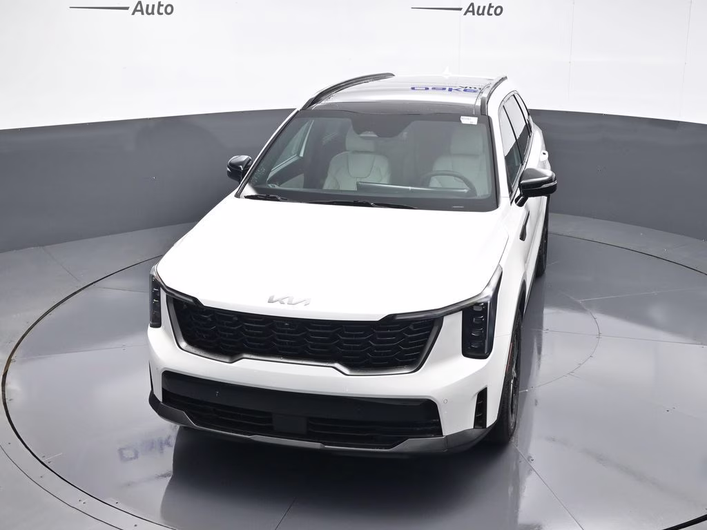 2026 Snow White Pearl Kia Sorento Hybrid X-Line SX Prestige AWD SUV