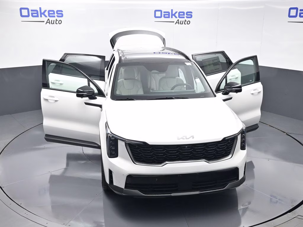 2026 Snow White Pearl Kia Sorento Hybrid X-Line SX Prestige AWD SUV