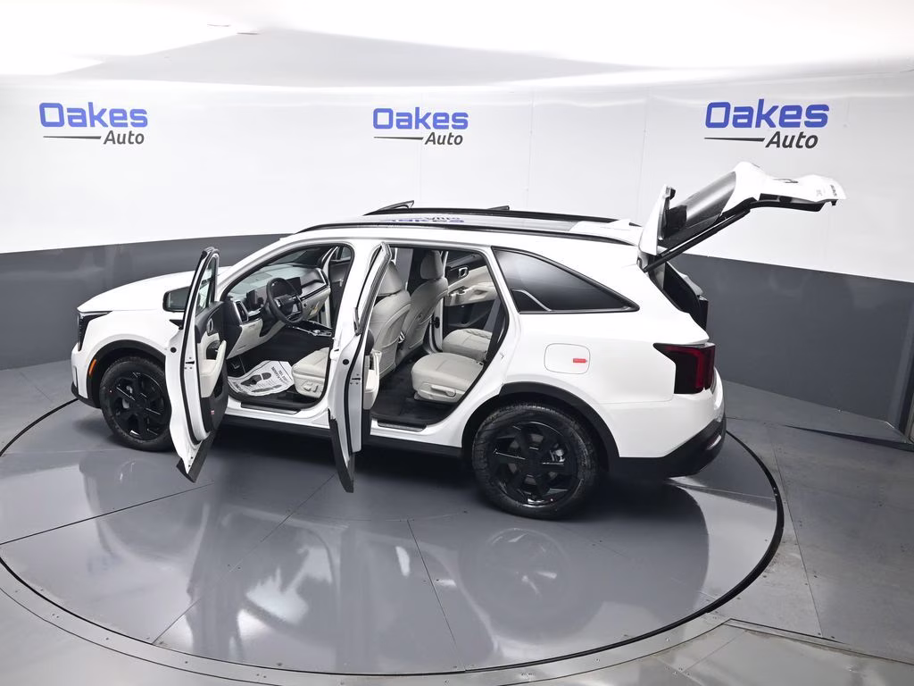 2026 Snow White Pearl Kia Sorento Hybrid X-Line SX Prestige AWD SUV