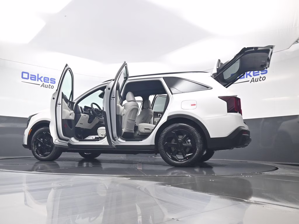2026 Snow White Pearl Kia Sorento Hybrid X-Line SX Prestige AWD SUV