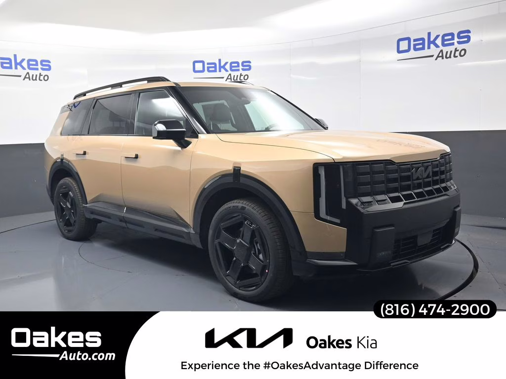 2027 Terrain Brown Kia Telluride X-Line EX AWD SUV