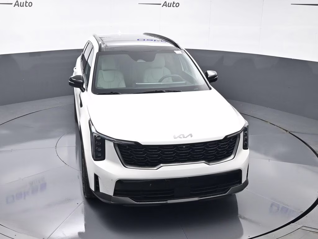 2026 Snow White Pearl Kia Sorento Hybrid X-Line SX Prestige AWD SUV
