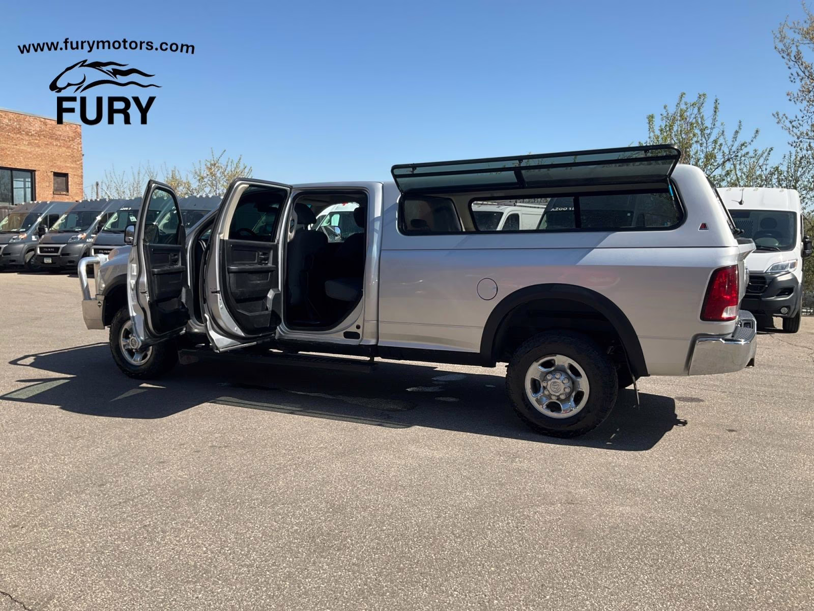 2013 Bright Silver Metallic Clearcoat Ram 2500 Tradesman 4X4 Truck