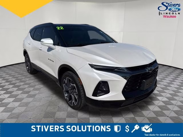 2022 Iridescent Pearl Tricoat Chevrolet Blazer RS AWD SUV