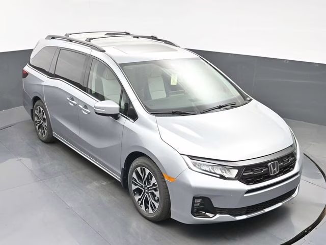 2026 Solar Silver Metallic Honda Odyssey Elite FWD Van