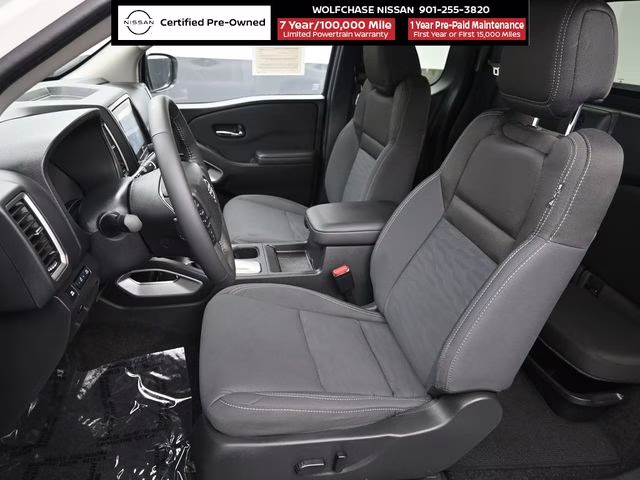 2024 Glacier White Nissan Frontier SV RWD Truck