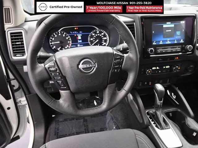 2024 Glacier White Nissan Frontier SV RWD Truck