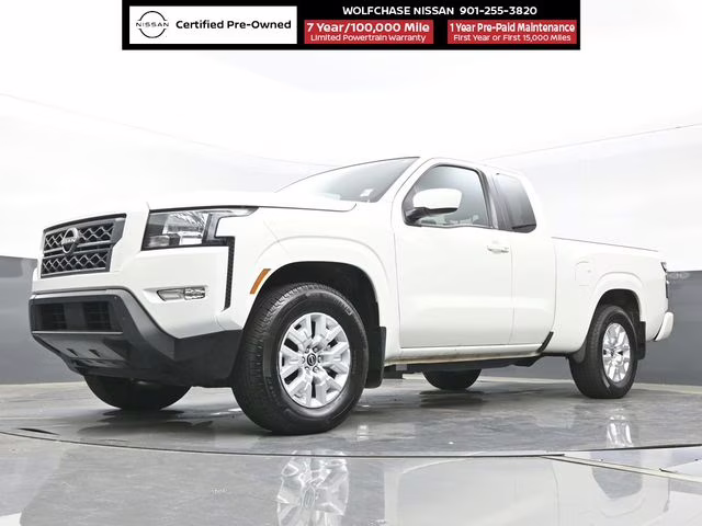 2024 Glacier White Nissan Frontier SV RWD Truck