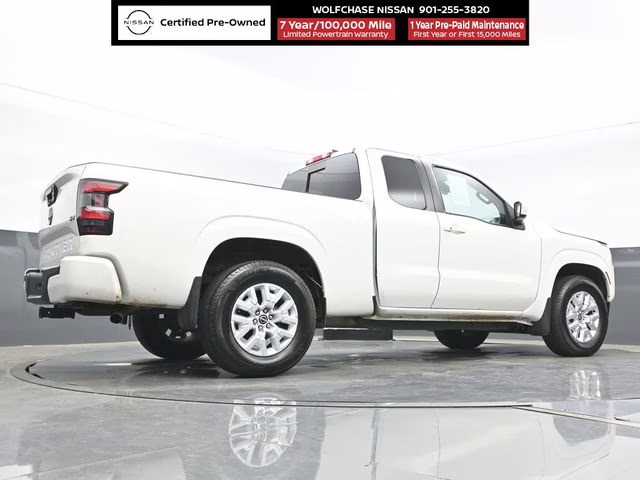 2024 Glacier White Nissan Frontier SV RWD Truck