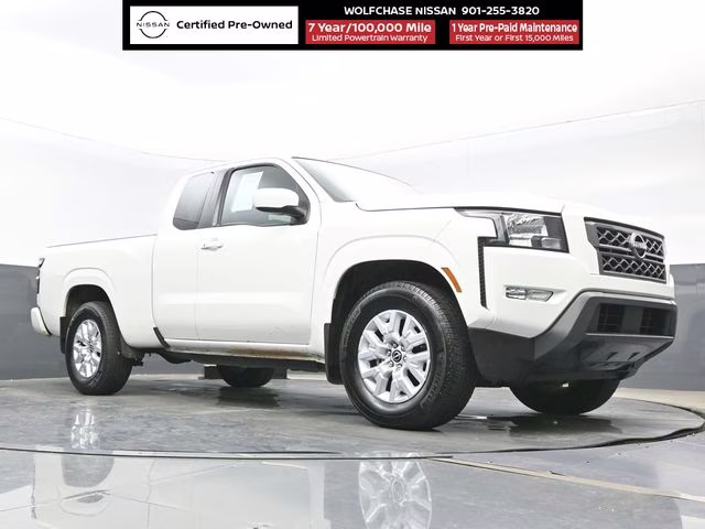 2024 Glacier White Nissan Frontier SV RWD Truck