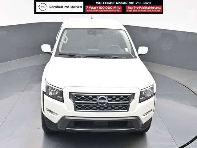 2024 Glacier White Nissan Frontier SV RWD Truck