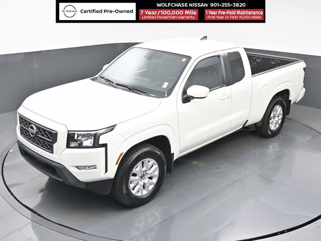 2024 Glacier White Nissan Frontier SV RWD Truck