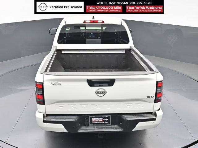 2024 Glacier White Nissan Frontier SV RWD Truck