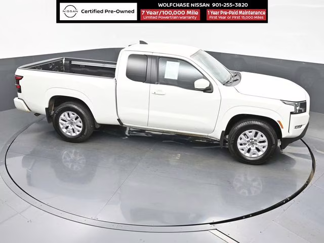 2024 Glacier White Nissan Frontier SV RWD Truck