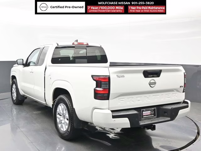 2024 Glacier White Nissan Frontier SV RWD Truck