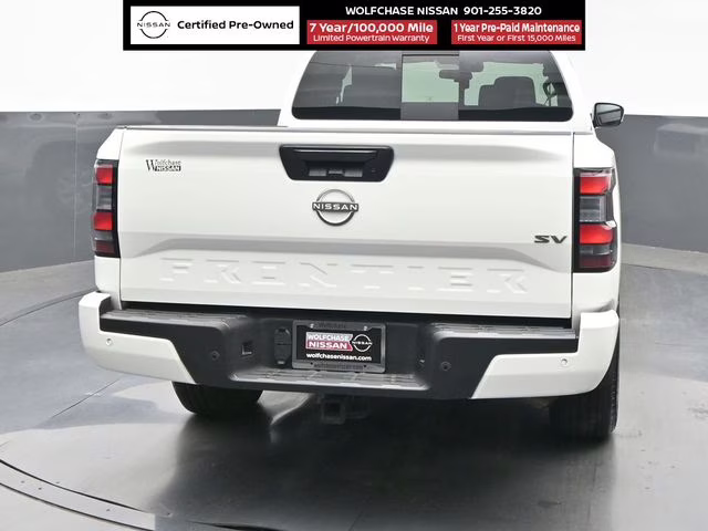 2024 Glacier White Nissan Frontier SV RWD Truck
