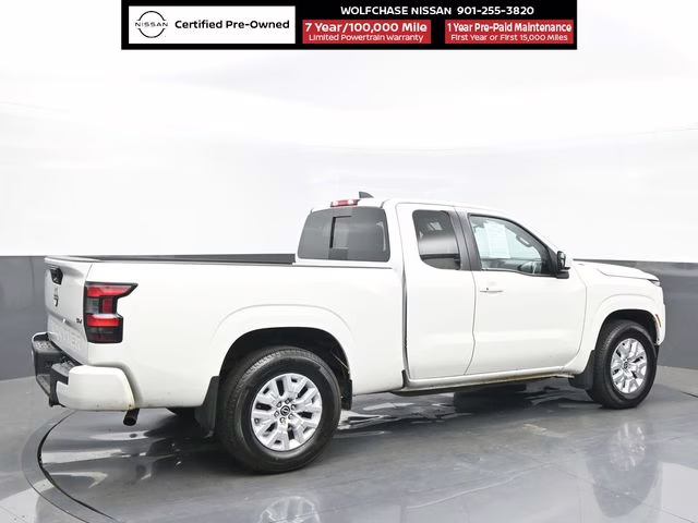 2024 Glacier White Nissan Frontier SV RWD Truck