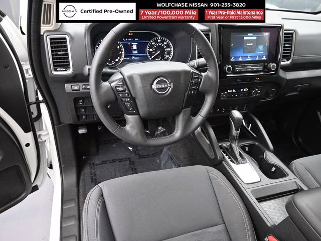 2024 Glacier White Nissan Frontier SV RWD Truck