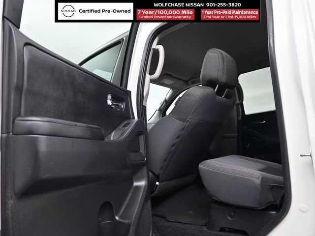 2025 Glacier White Nissan Frontier SV RWD Truck