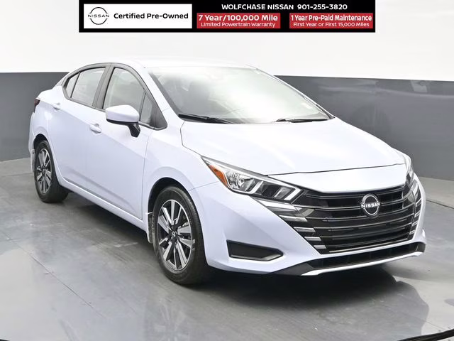 2024 Gray Sky Pearl Nissan Versa 1.6 SV FWD Sedan