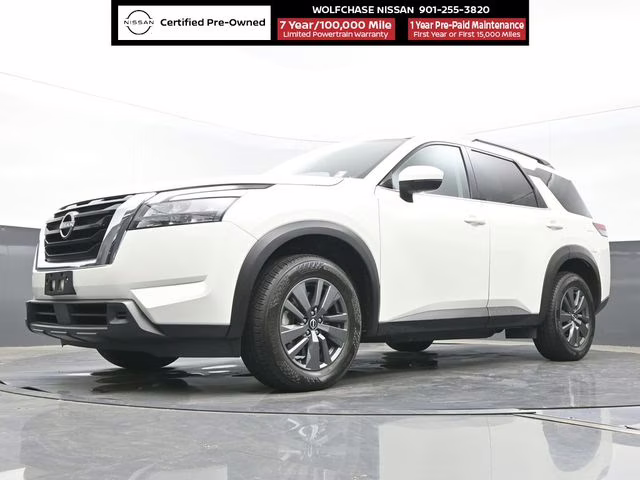 2024 Pearl White Tricoat Nissan Pathfinder SV 4X4 SUV