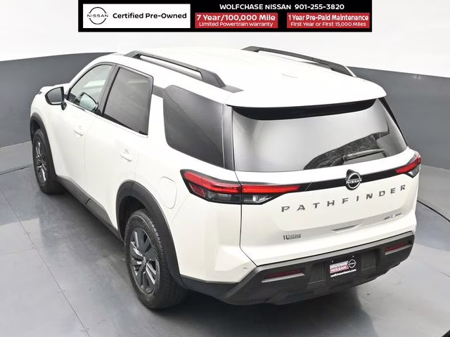 2024 Pearl White Tricoat Nissan Pathfinder SV 4X4 SUV