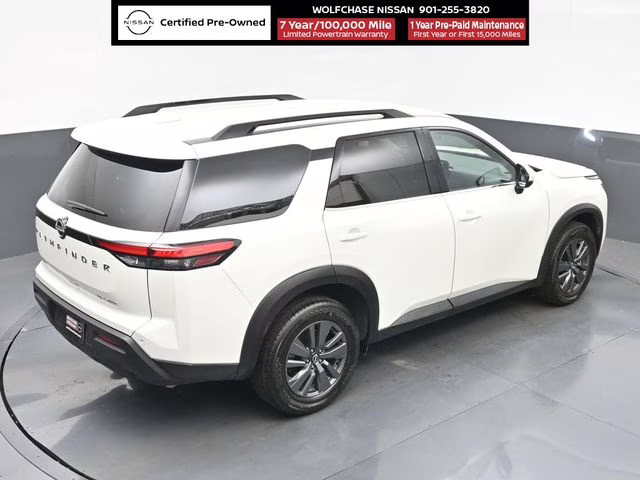 2024 Pearl White Tricoat Nissan Pathfinder SV 4X4 SUV