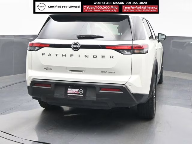 2024 Pearl White Tricoat Nissan Pathfinder SV 4X4 SUV