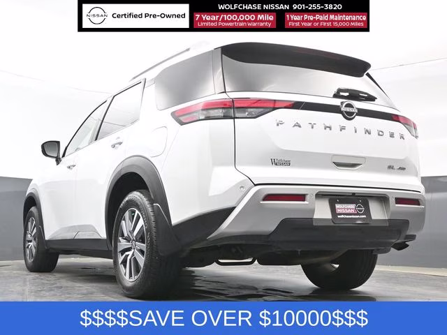 2025 Everest White Pearl Tricoat Nissan Pathfinder SL 4X4 SUV