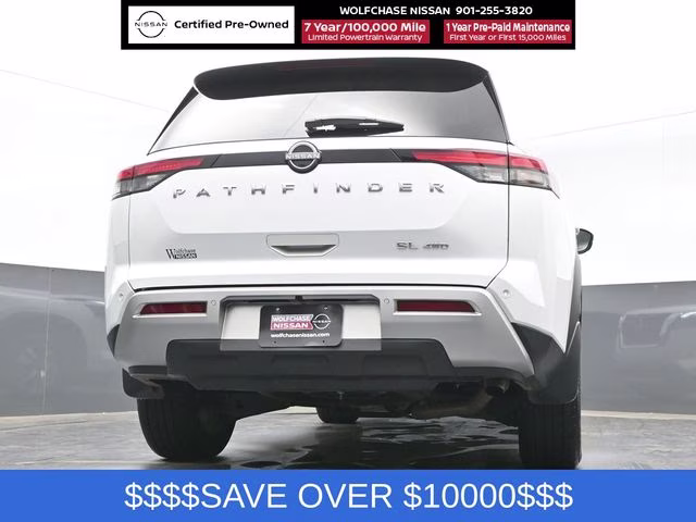 2025 Everest White Pearl Tricoat Nissan Pathfinder SL 4X4 SUV