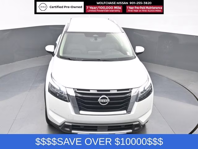 2025 Everest White Pearl Tricoat Nissan Pathfinder SL 4X4 SUV
