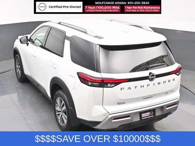 2025 Everest White Pearl Tricoat Nissan Pathfinder SL 4X4 SUV