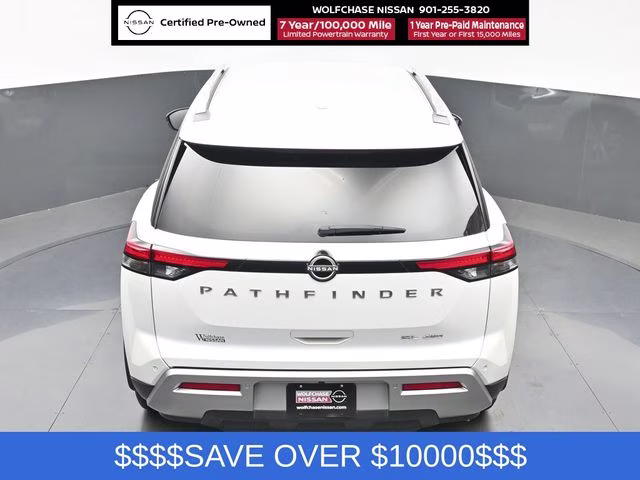 2025 Everest White Pearl Tricoat Nissan Pathfinder SL 4X4 SUV