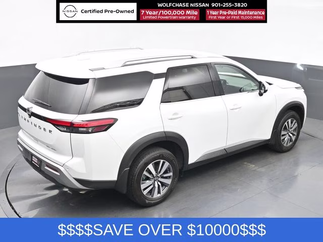 2025 Everest White Pearl Tricoat Nissan Pathfinder SL 4X4 SUV